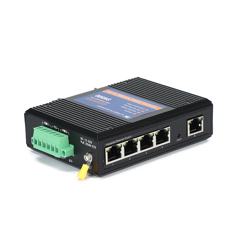 SW500-GE Unmanaged Industrial Gigabit Ethernet Switch (5 Ports)